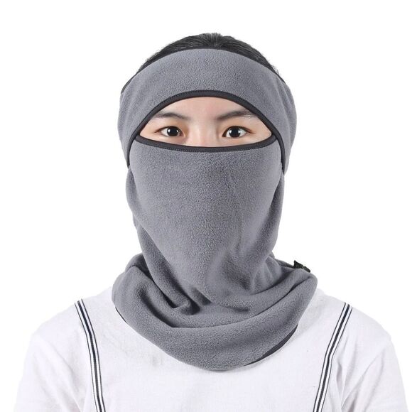 Men Women Balaclava Ski Mask Winter Windproof Thermal Fleece Warm Face Mask US - Picture 1 of 4